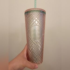NWT Starbucks 2023 Light Pink Jeweled Tumber